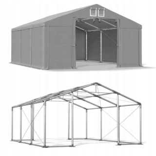 Skladové stany - 5x6m skladacia stavba stanu Garaz DAS 580 WP